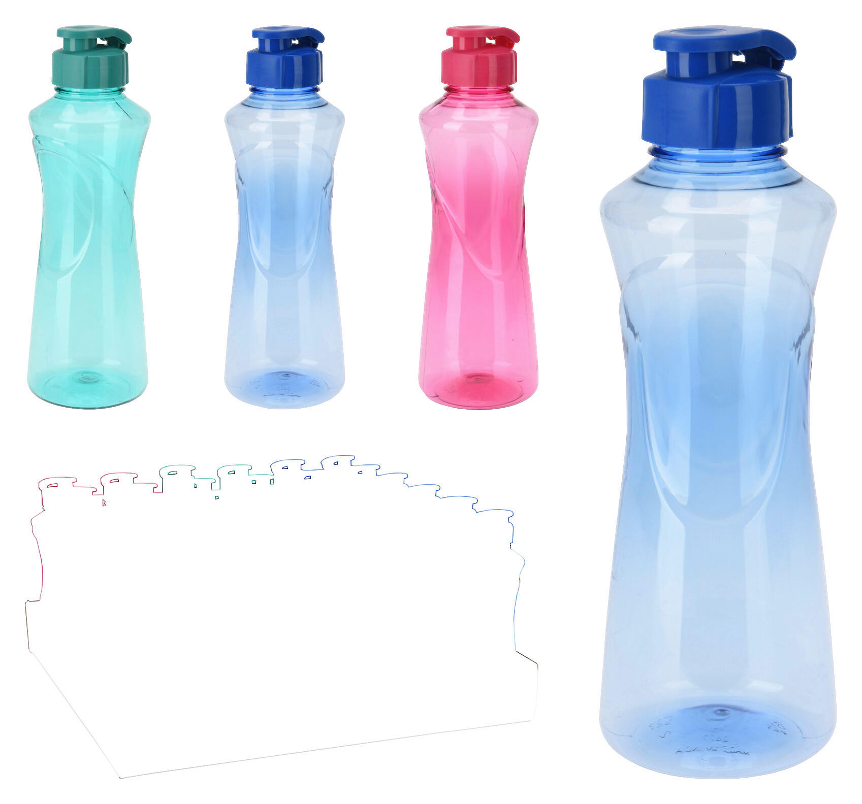 Trinkflasche sortiert Sportflasche - sortiert