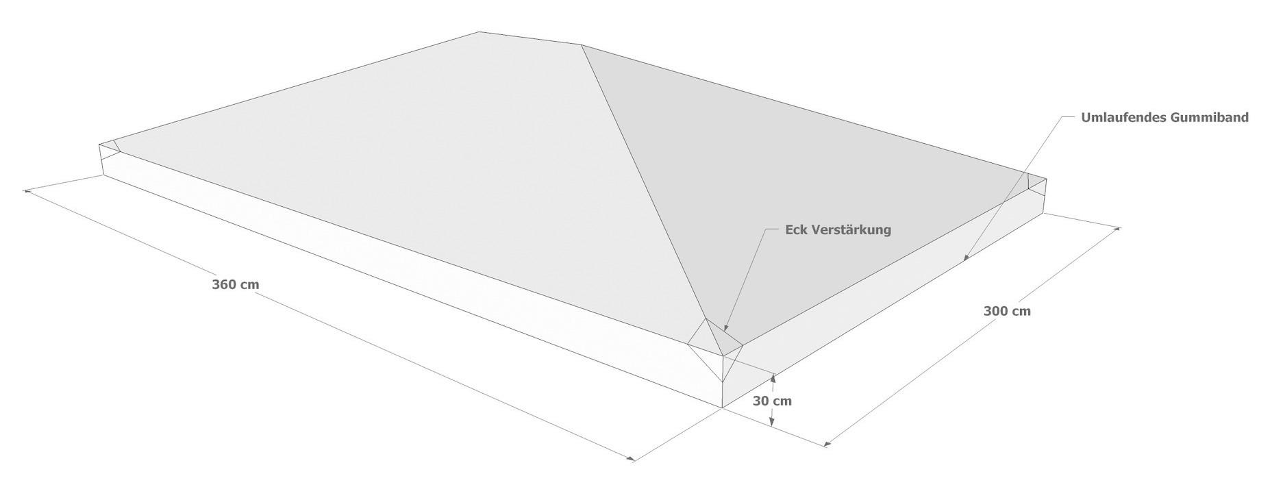 Grasekamp Abdeckplane transparent Kunsts...