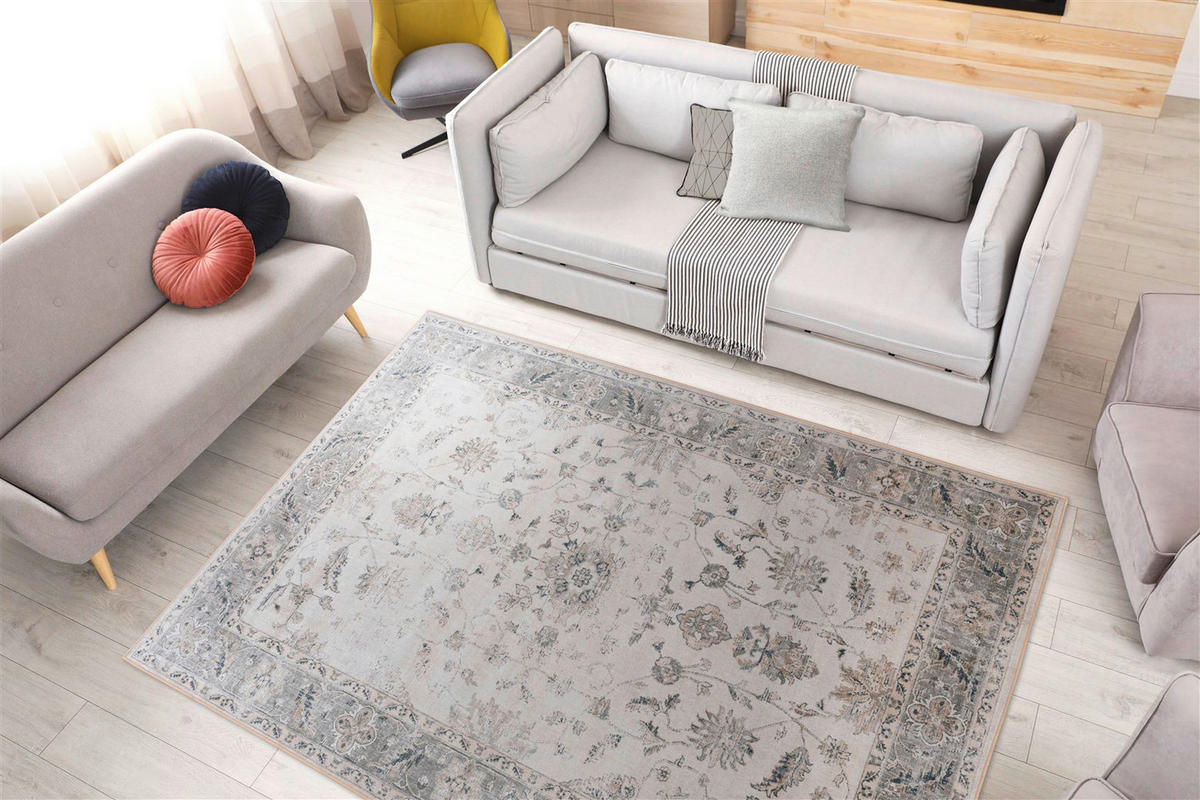 Arte Espina Flachflorteppich Prayer 325 beige B/H/L: ca. 80x0,5x150 cm Prayer 325 - beige/mehrfarbig (150,00/80,00/0,50cm) - Arte Espina