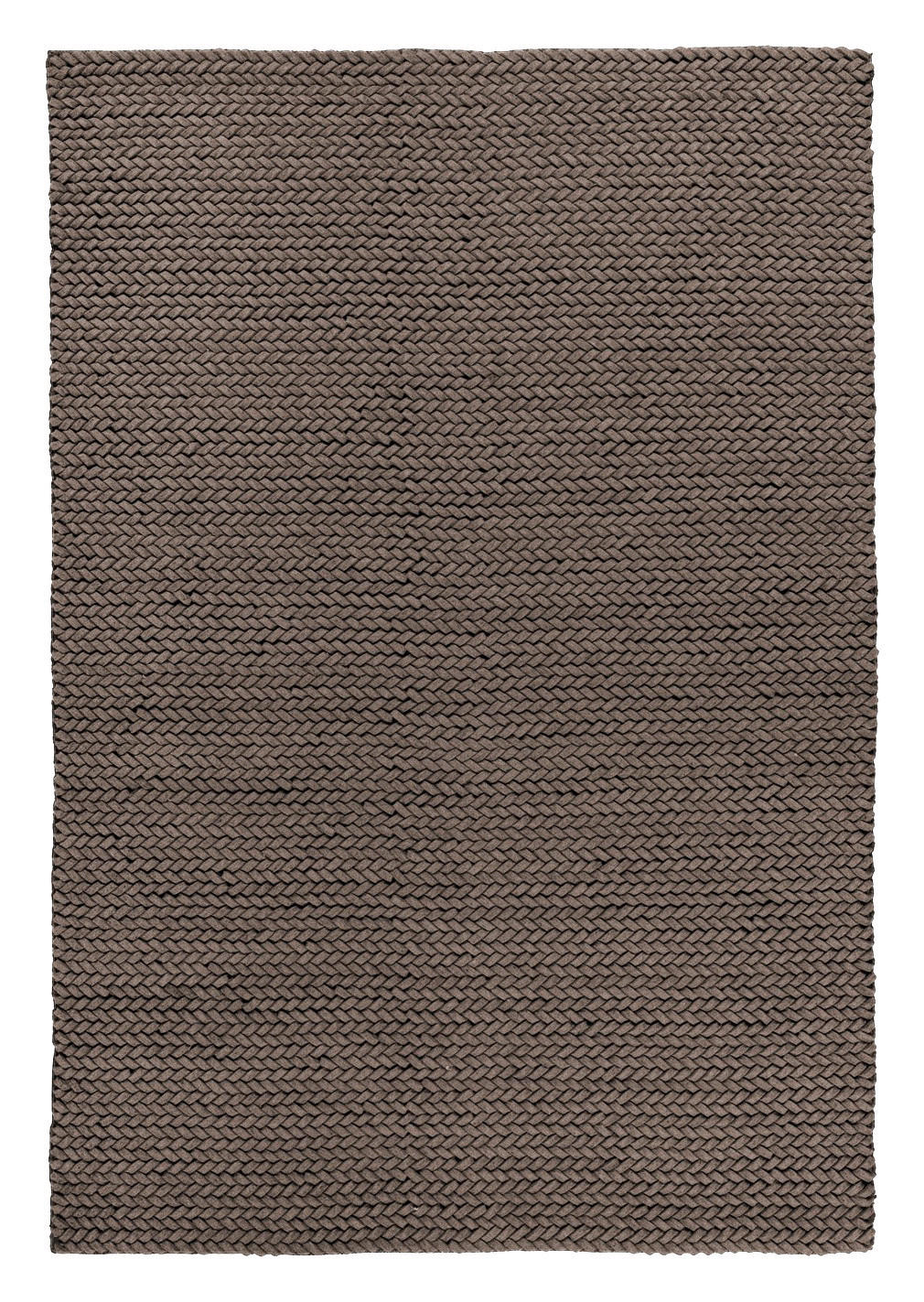 Padiro Flachflorteppich Robbie 125 taupe B/H/L: ca. 80x2,1x150 cm Robbie 125 - taupe (150,00/80,00/2,10cm) - Padiro