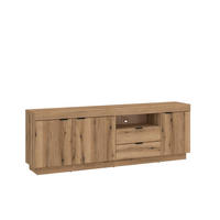 Lowboard Delamar Eiche Evoke Coast Nachbildung B/H/T: ca. 185,9x66,6x39,6 cm Delamar - Eiche (185,90/66,60/39,60cm)