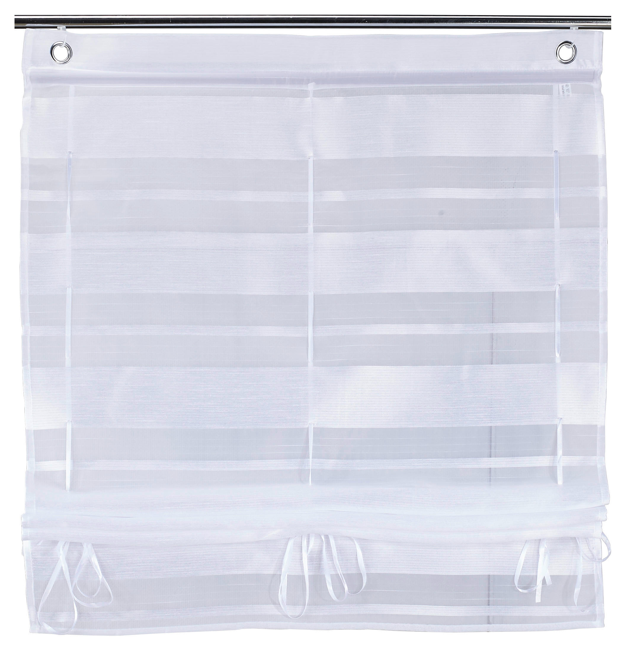 Thumbnail - silver edition Bändchenrollo Diana weiß B/L: ca. 60x135 cm