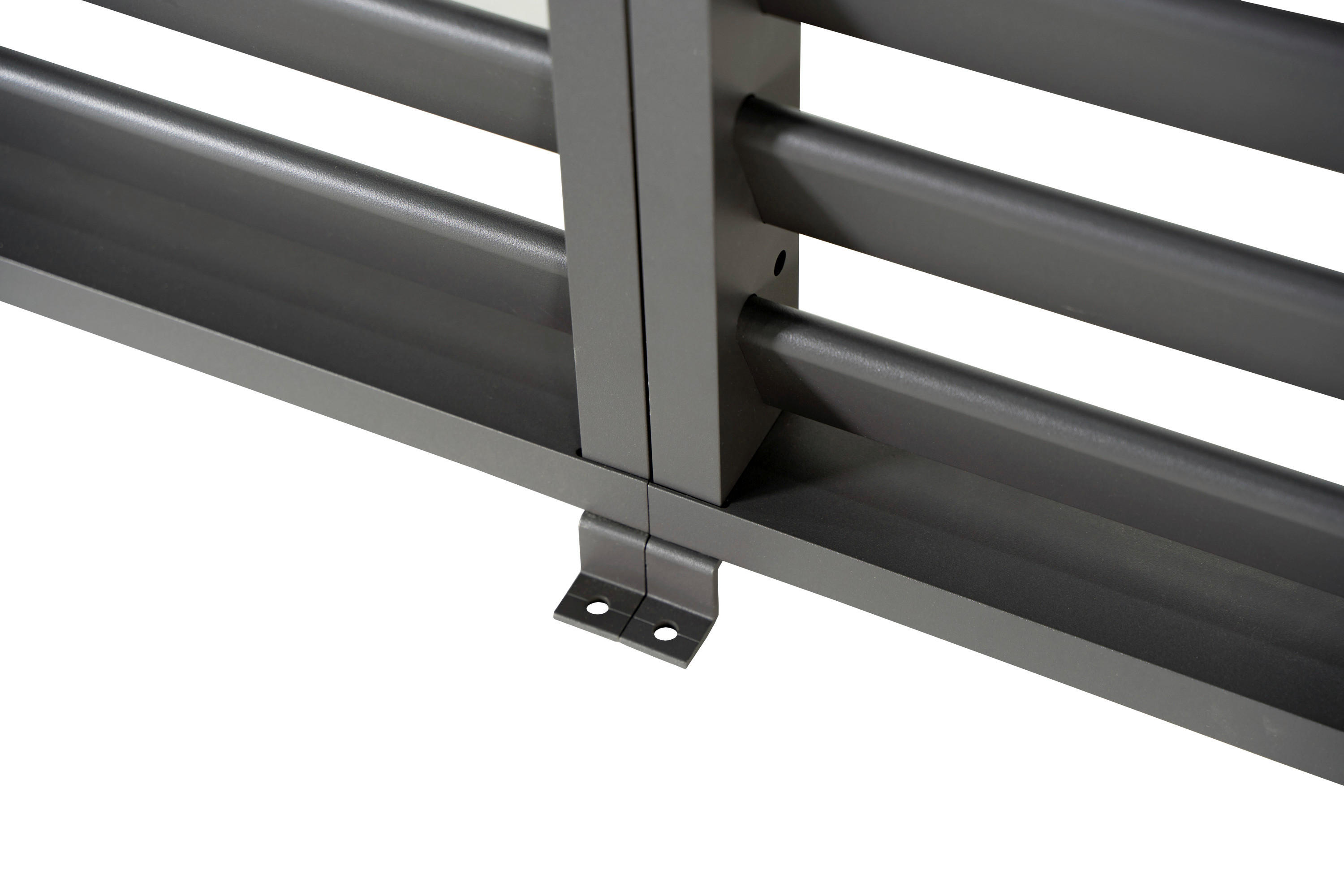 Mirador Lamellen-Seitenteil für Pergola Deluxe anthrazit Aluminium B/H/L: ca. 93x236,1x6 cm Deluxe - anthrazit (6,00/93,00/236,10cm) - Mirador
