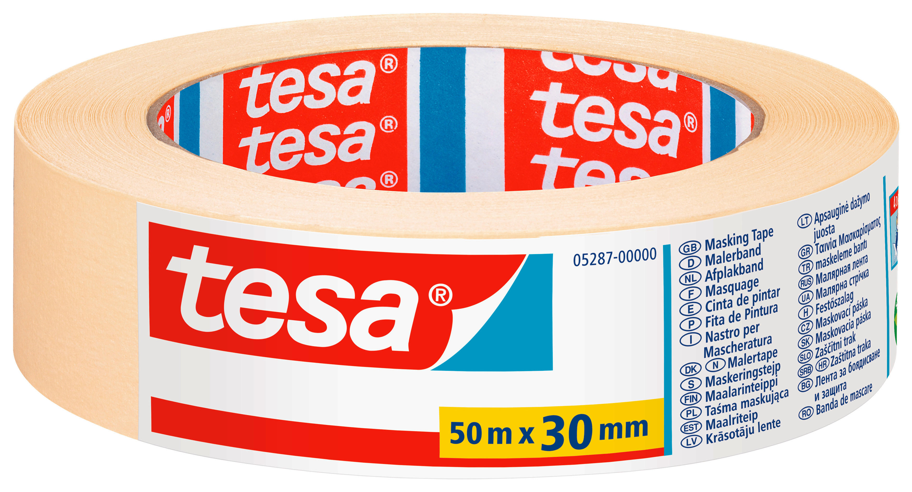 tesa Malerband Basic B/L: ca. 3x5000 cm