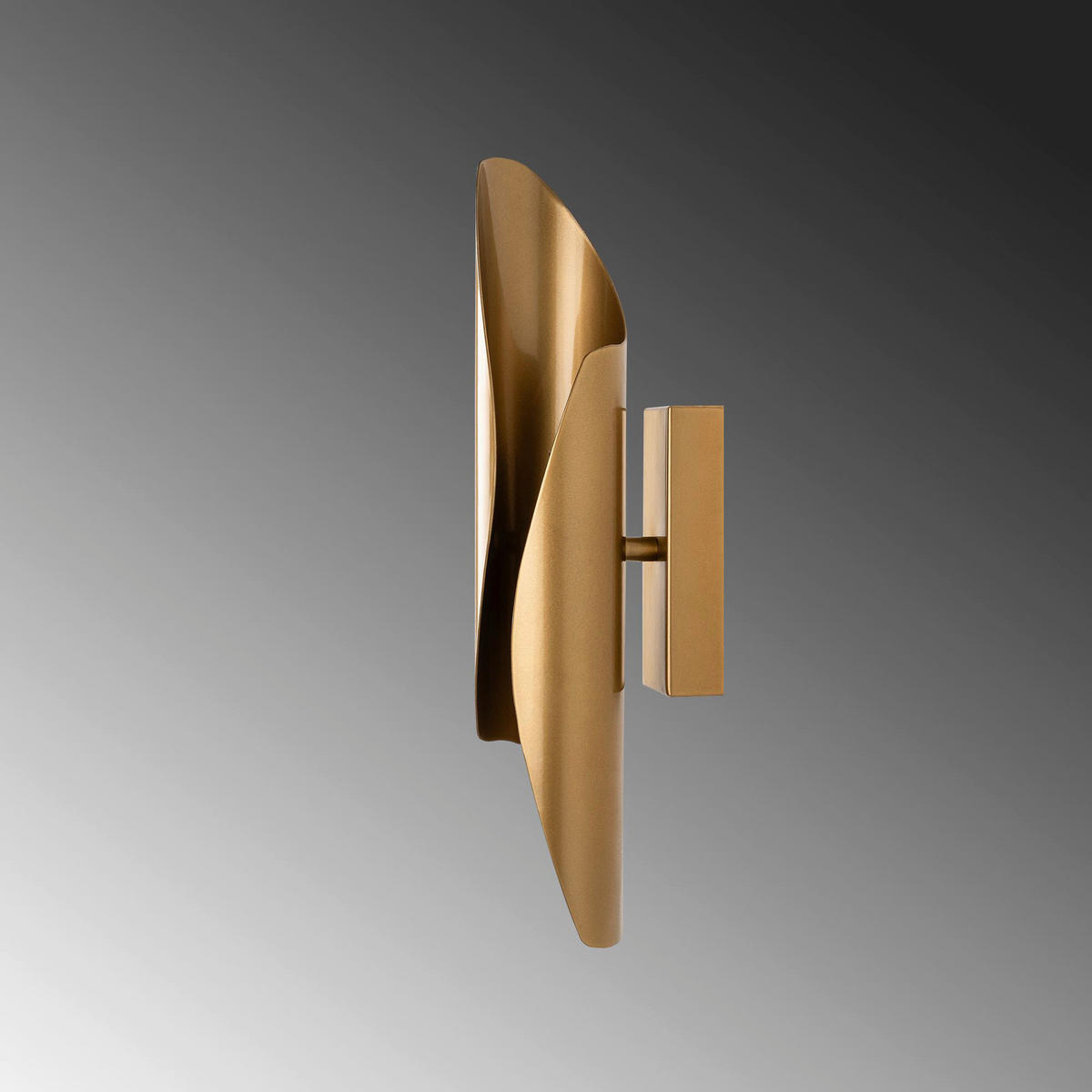 Opviq Wandleuchte gold Metall B/H/L: ca. 40x11x8 cm G9 2 Brennstellen Flare - gold (8,00/40,00/11,00cm) - Opviq
