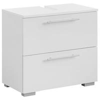 Waschbeckenunterschrank Carlos perlweiß Optik B/H/T: ca. 60,2x59,1x35 cm Carlos - (60,20/59,10/35,00cm) - Möbelpartner