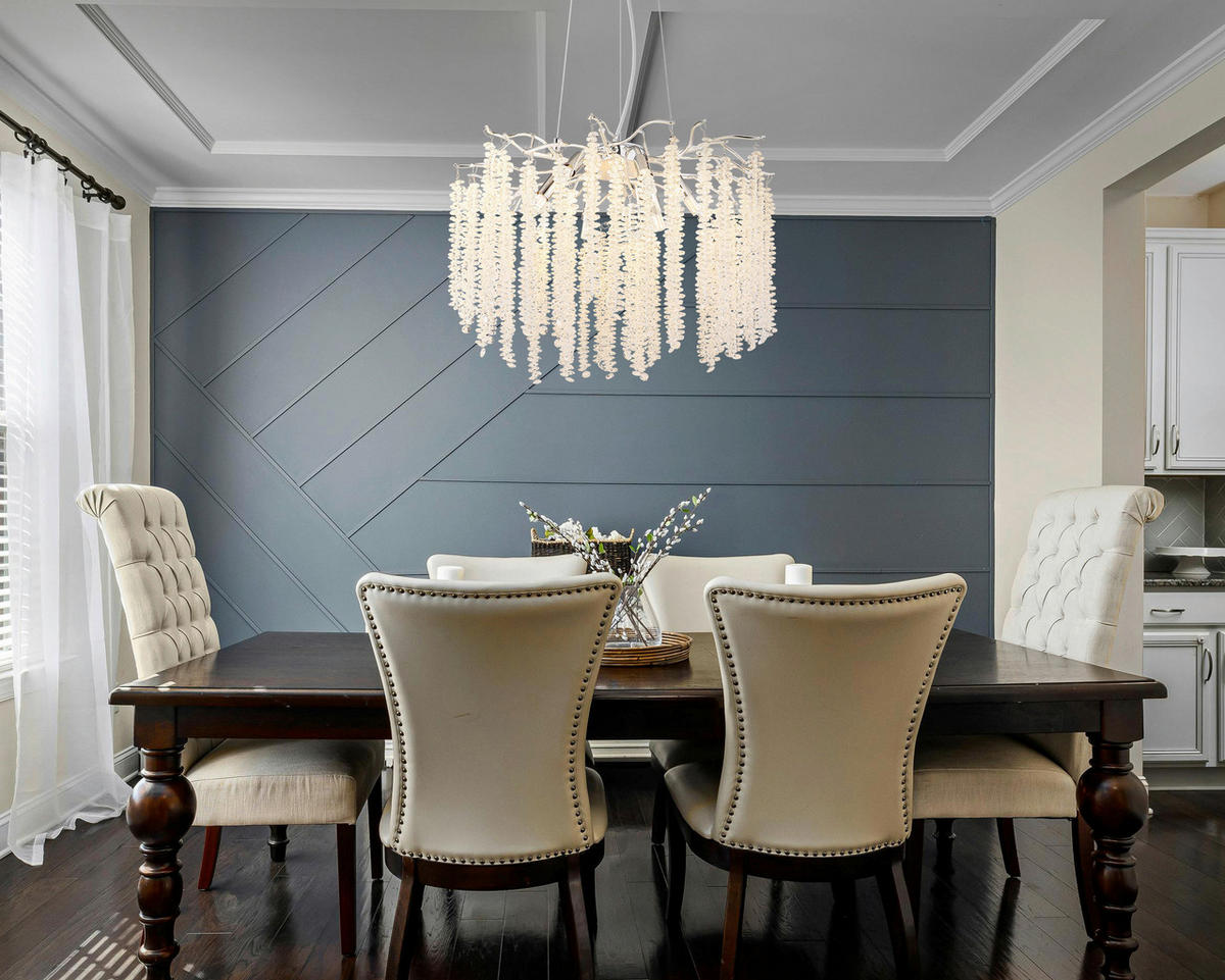 GLOBO Luster Luster-Laverne - klar/Chrom (54,00/54,00/25,00cm) - GLOBO