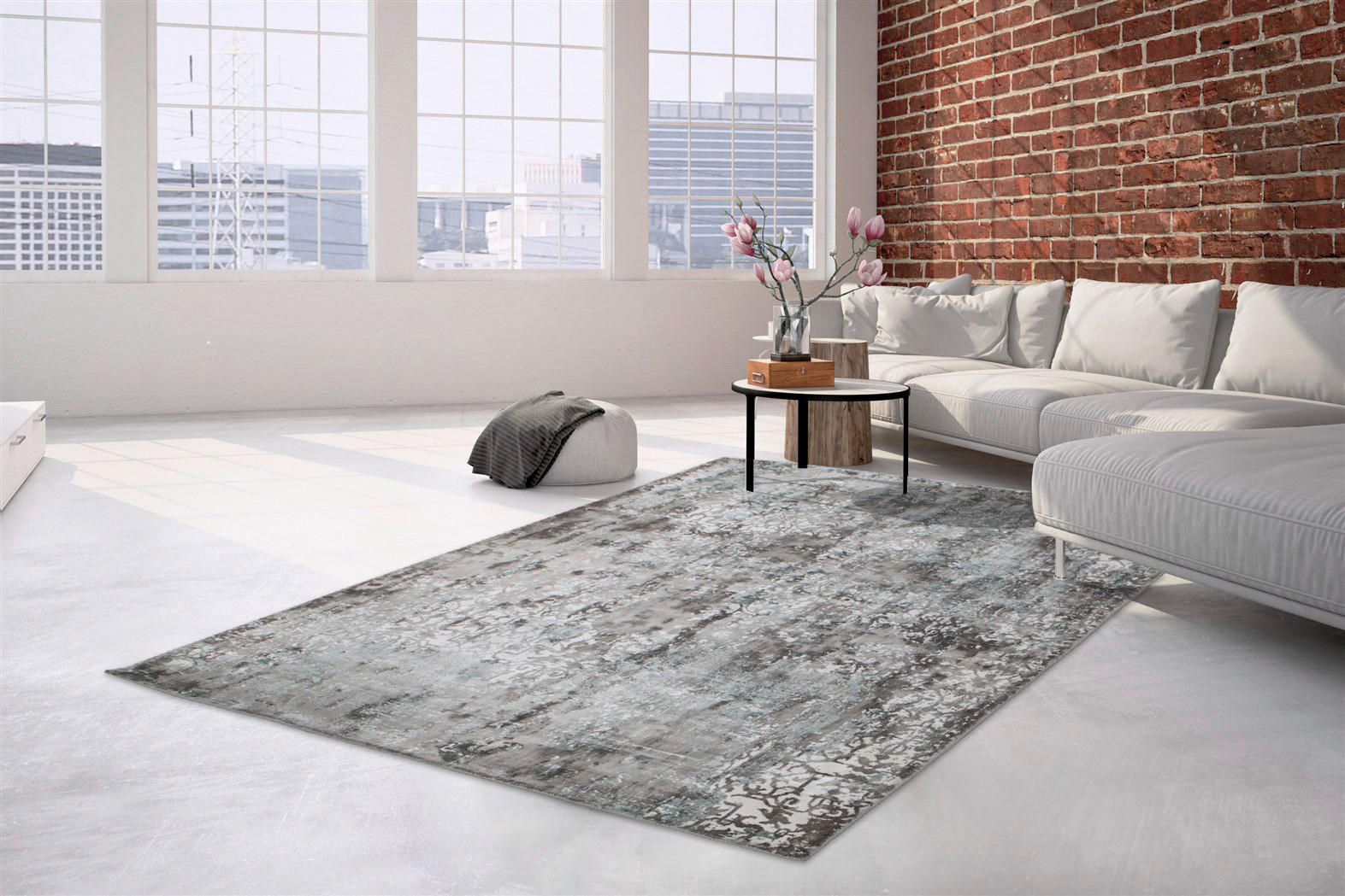 Arte Espina Kurzflorteppich Ocean 200 Ocean 200 - (170,00/240,00cm) - Arte Espina