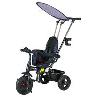 HOMCOM Kinderdreirad blau B/H/L: ca. 47x98x105 cm Kinderdreirad - blau (105,00/47,00/98,00cm) - HOMCOM