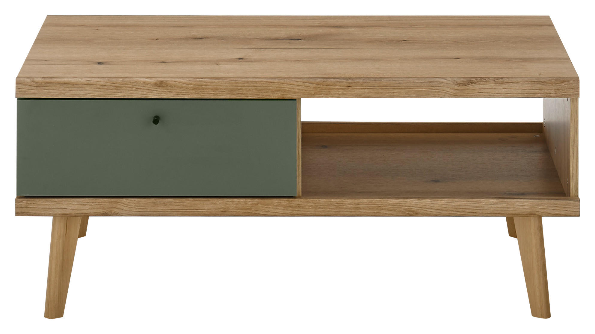 Couchtisch Alva Eiche Evoke Coast Nachbildung salbei B/H/T: ca. 107x46x67 cm Alva - Eiche/salbei (107,00/46,00/67,00cm)