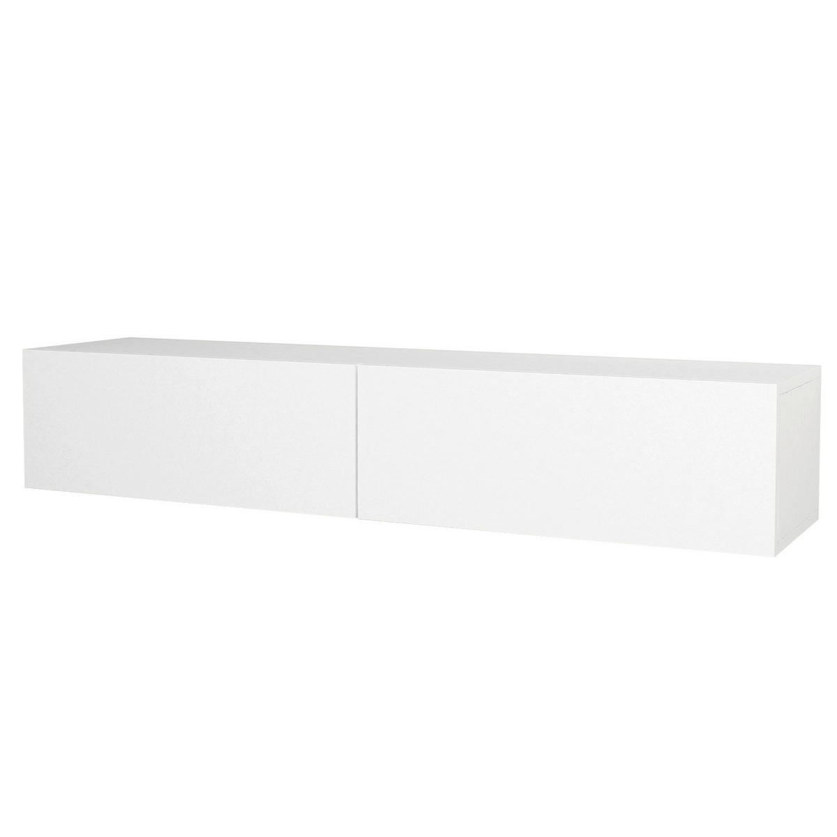 TV-Lowboard Aristo weiß B/H/T: ca. 135x25x31,6 cm Aristo - weiß (135,00/25,00/31,60cm) - moebel17