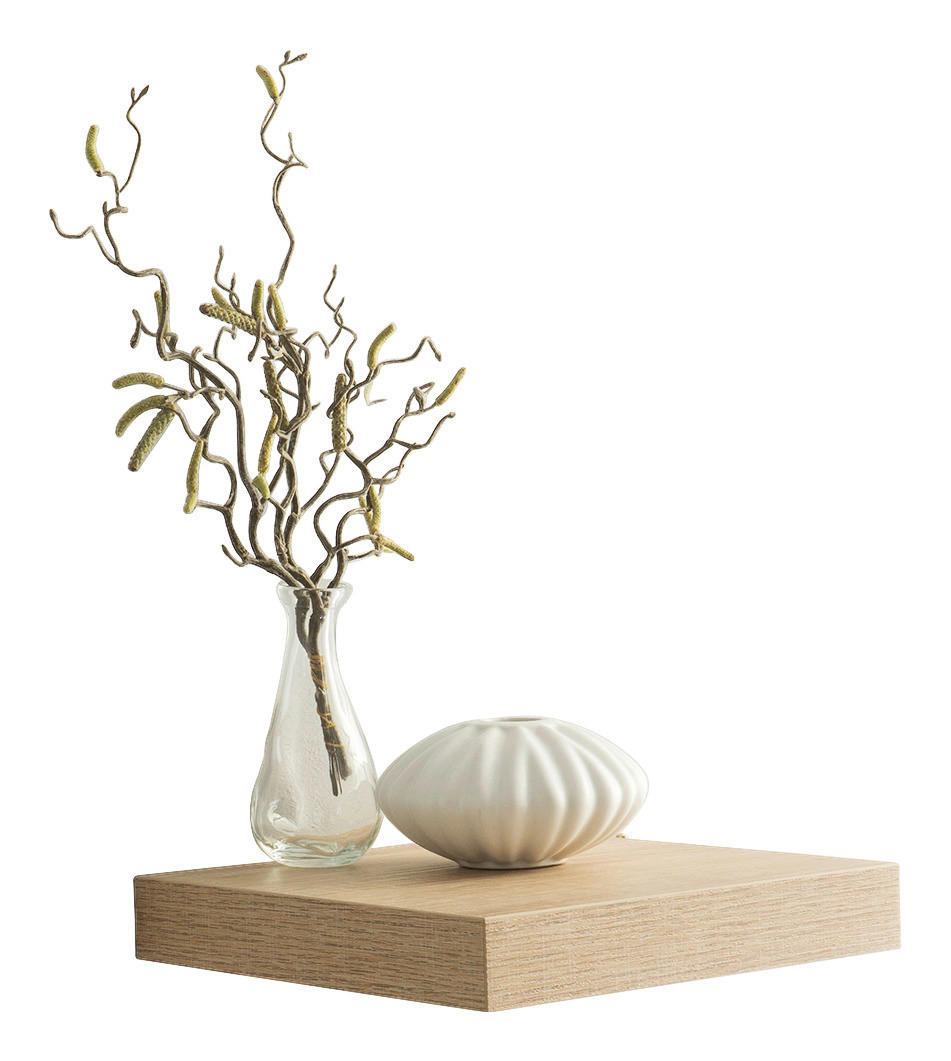 Wandboard Shelvy 23 Eiche Sonoma Nachbildung B/H/T: ca. 24x4x24 cm Shelvy 23 - Eiche (24,00/4,00/24,00cm)