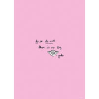 Komar Poster Star Wars Quote Yoda Cute Star Wars B/L: ca. 50x70 cm Star Wars Quote Yoda Cute - (50,00/70,00cm) - Komar