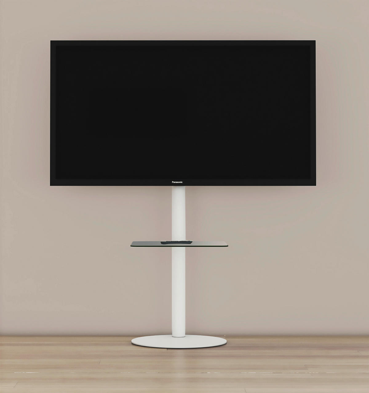 VCM TV-StandfußCirla weiß Cirla - weiß (55,00/100,00/45,00cm) - VCM