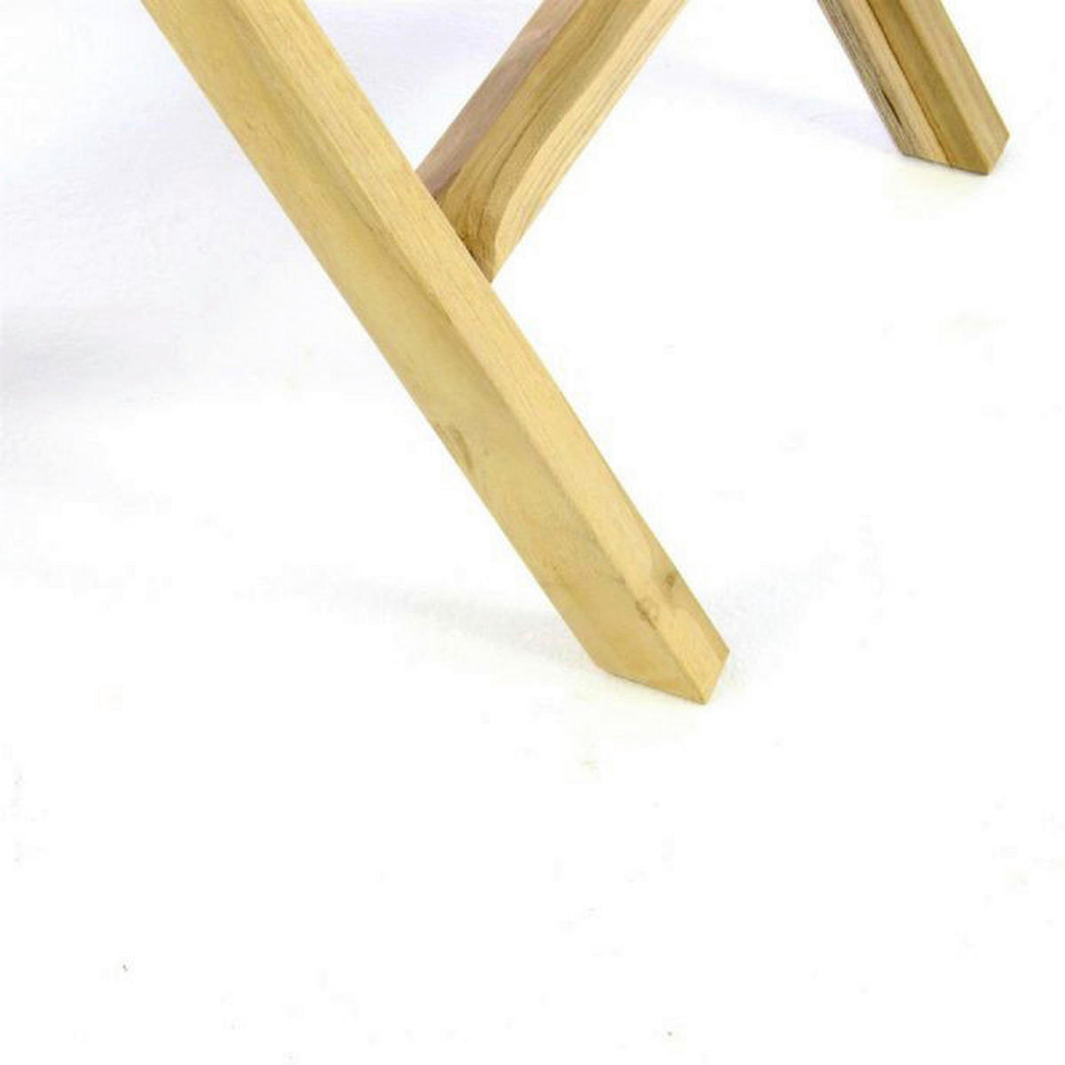 VCM Balkontisch hellbraun Teakholz H/T/D: ca. 75x15x80 cm Balkontisch - hellbraun (80,00/75,00cm) - VCM