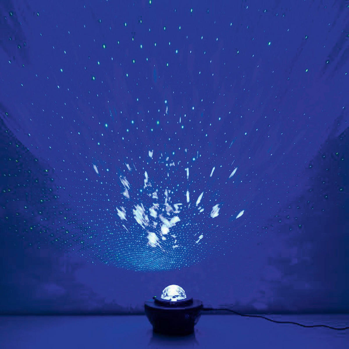 Näve Leuchten Water LED Projector NV5273261 schwarz Kunststoff B/H: ca. 16,2x16,2 cm Athmospheric Galaxy - schwarz (16,20/16,20cm) - Näve Leuchten