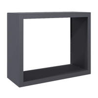 VidaXL Brennholzregal anthrazit B/H/L: ca. 40x80x100 cm Brennholzregal - anthrazit (100,00/40,00/80,00cm) - VidaXL