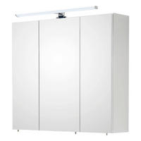 Lichtspiegel Quickset 360 weiß glanz B/H/T: ca. 75x70x20 cm Quickset 360 - weiß (75,00/70,00/20,00cm) - Pelipal