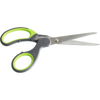 Fackelmann Softgripschere Softgripschere 22cm - grün/grau - Fackelmann