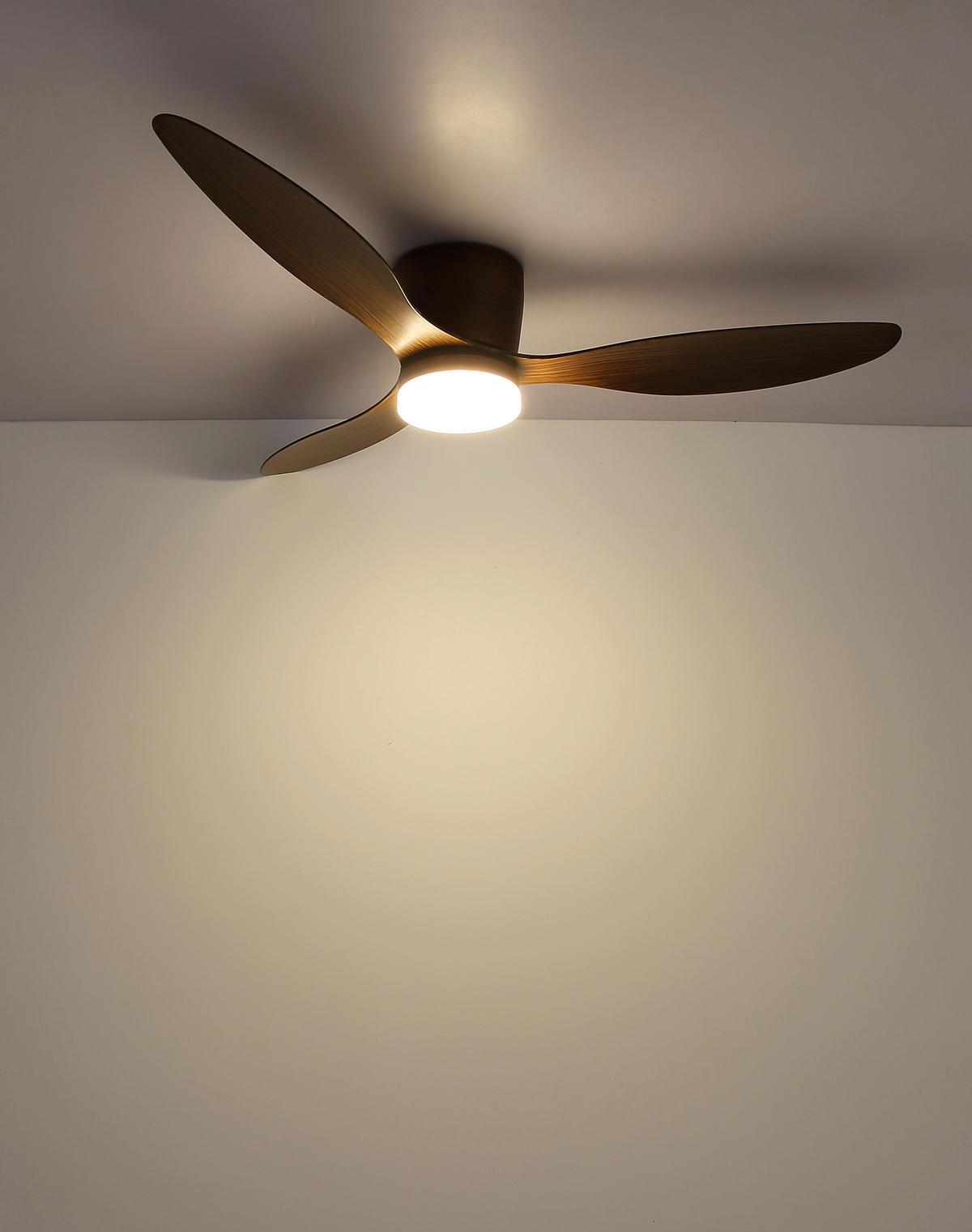 GLOBO Deckenventilator grau B/H/L: ca. 30,5x24x65 cm Deckenventilator-Armando - grau (65,00/30,50/24,00cm) - GLOBO