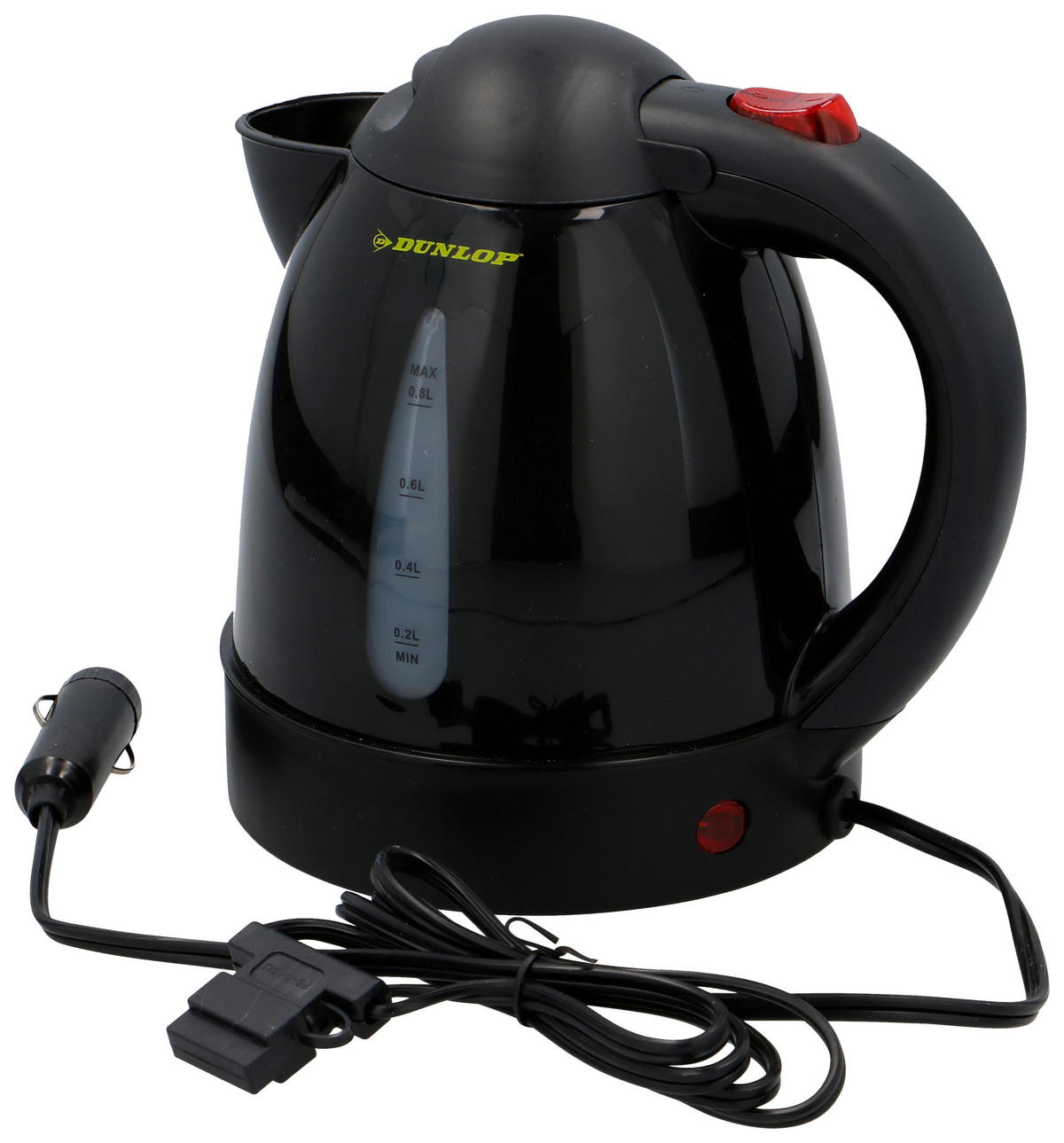 Dunlop Wasserkocher Wasserkocher - schwarz (18,00/14,30/17,80cm) - Dunlop