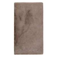 Kayoom Kurzflorteppich Badematte Rabbit Light 225 sand B/H/L: ca. 50x2,4x90 cm Badematte Rabbit Light 225 - sand (90,00/50,00/2,40cm) - Kayoom