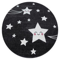 Ayyildiz Teppich KIDS grau D: ca. 160 cm KIDS - grau (160,00cm) - Ayyildiz