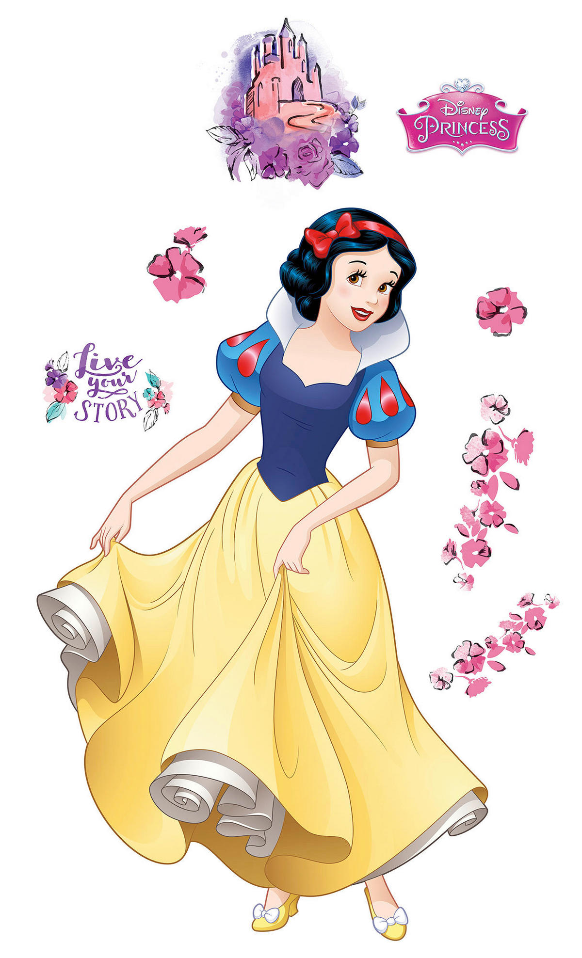Komar Fototapete Snowwhite XXL B/L: ca. 127x200 cm Snowwhite XXL - (127,00/200,00cm) - Komar