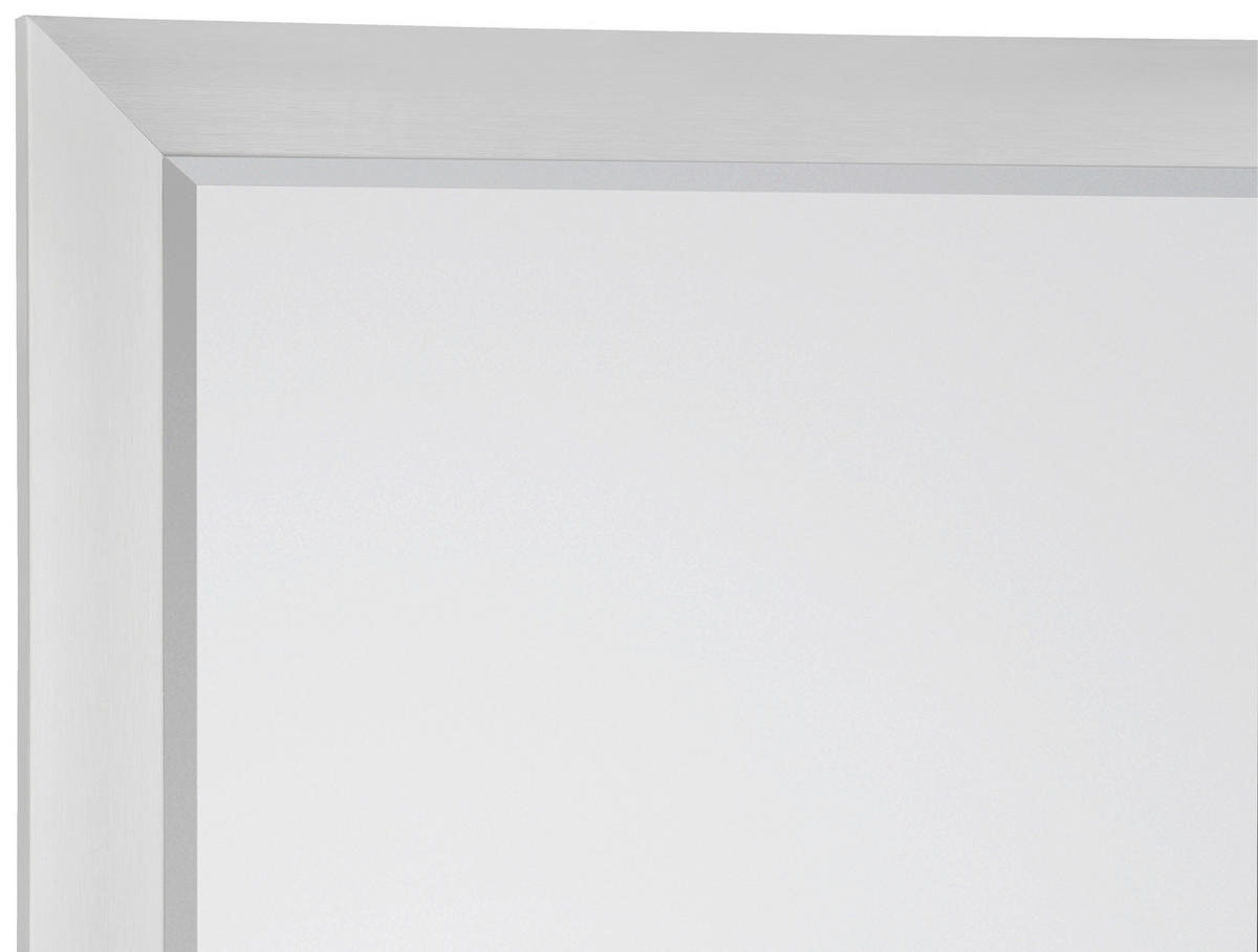 Mirrors&More Rahmenspiegel JULIETTE silber Optik B/H/T: ca. 50x150x1,7 cm JULIETTE - silber (50,00/150,00/1,70cm) - Mirrors&More