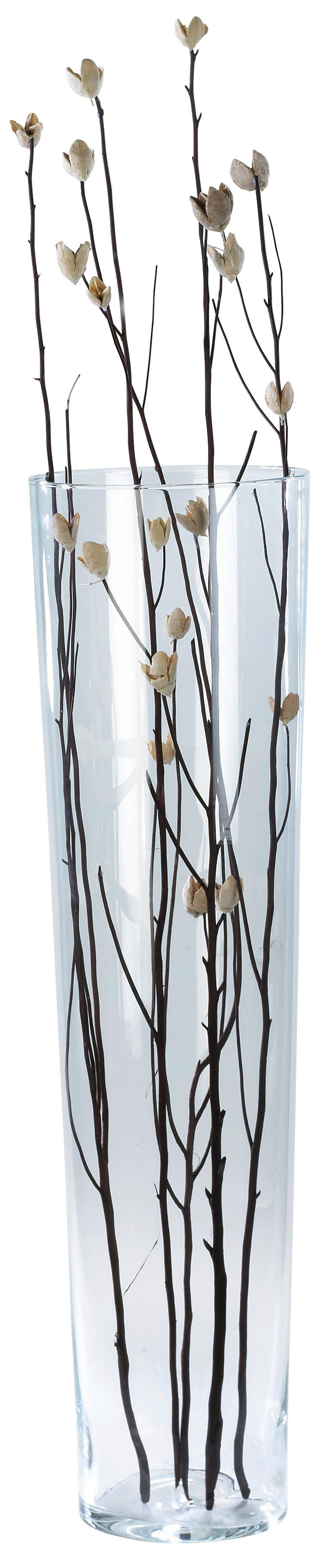 Vase klar Glas B/H/L: ca. 19x70x19 cm Vase_konisch - klar (19,00/19,00/70,00cm)