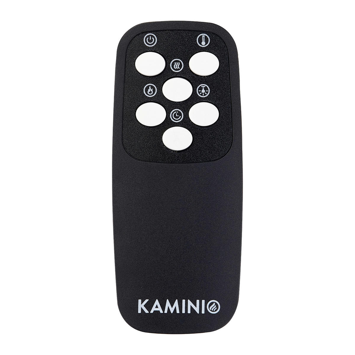 KAMINIO Elektrischer-Kamin LUCA schwarz Metall B/H/T: ca. 58,4x45,1x22,5 cm ca. 1800 W LUCA - schwarz (58,40/45,10/22,50cm) - KAMINIO