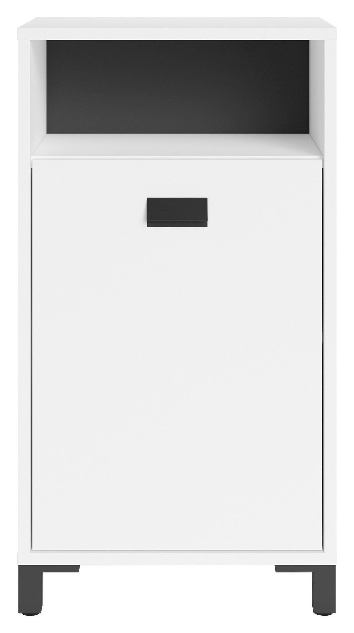 Midischrank WELLNESS weiß B/H/T: ca. 42x77,5x31 cm WELLNESS - weiß (42,00/77,50/31,00cm) - byLIVING