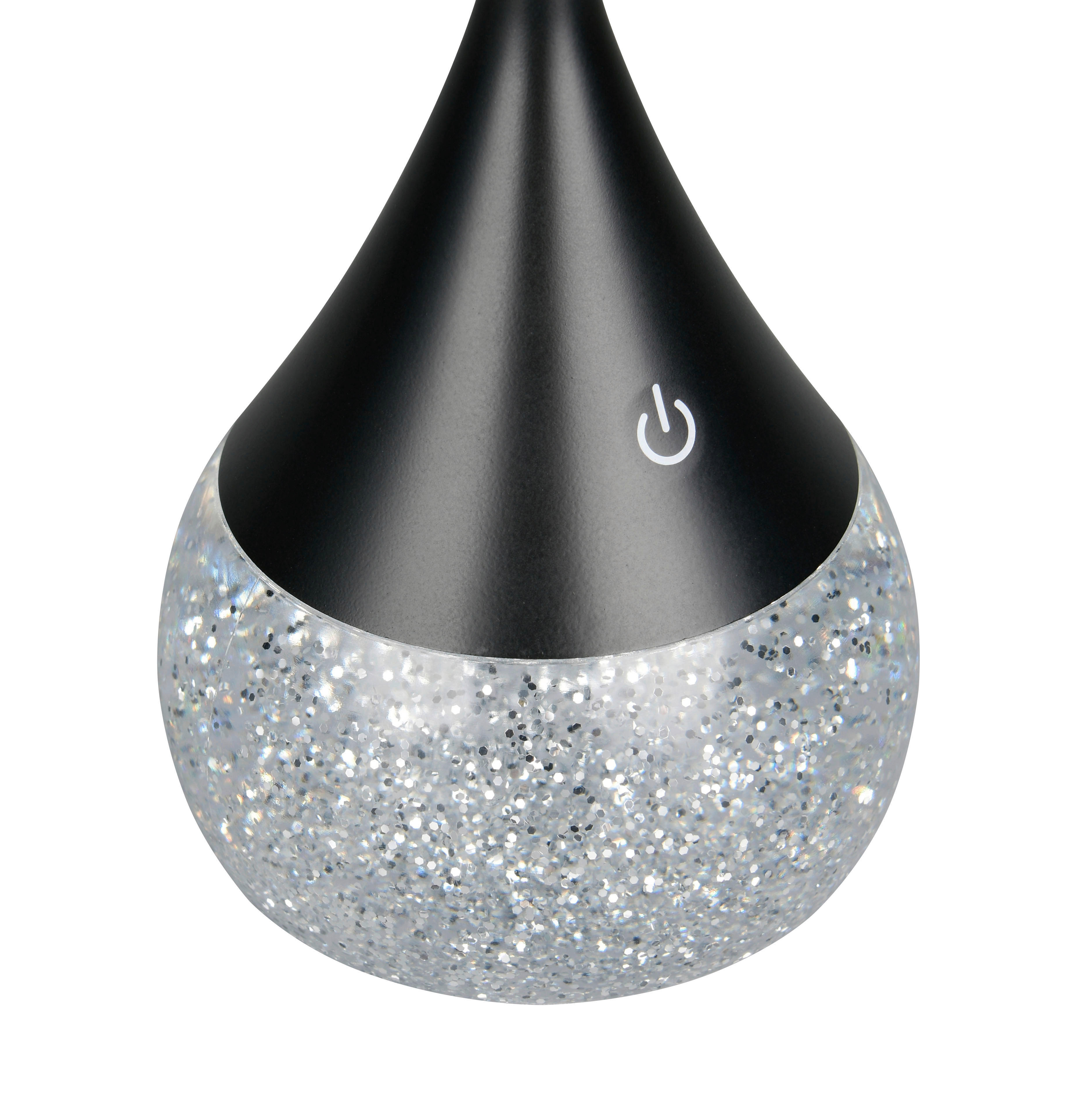 Thumbnail - Reality Leuchten LED-Tischleuchte schwarz Kunststoff B/L: ca. 11x28,3 cm