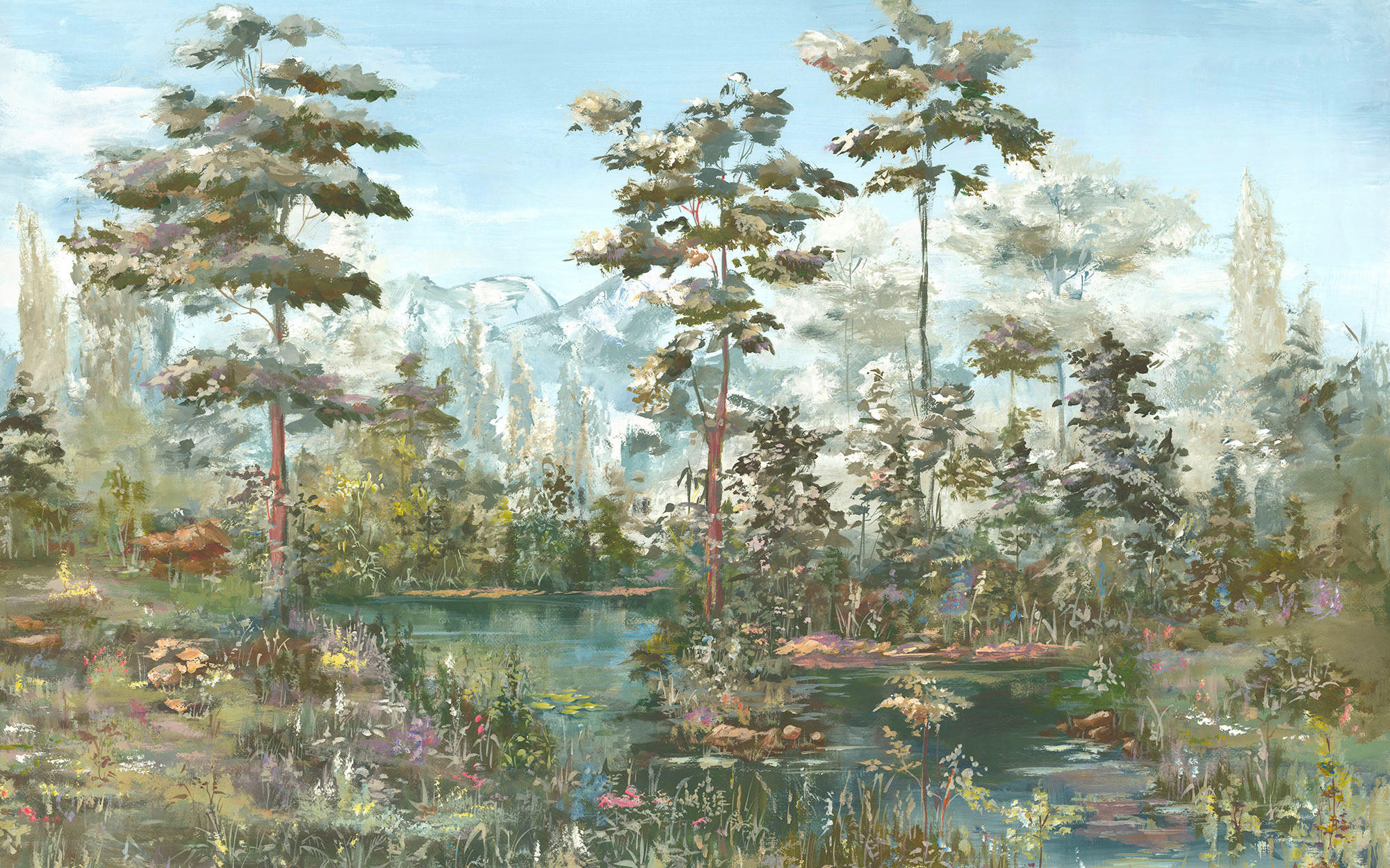 Komar Fototapete Harmonic Homeland B/L: ca. 400x250 cm Harmonic Homeland - (400,00/250,00cm) - Komar