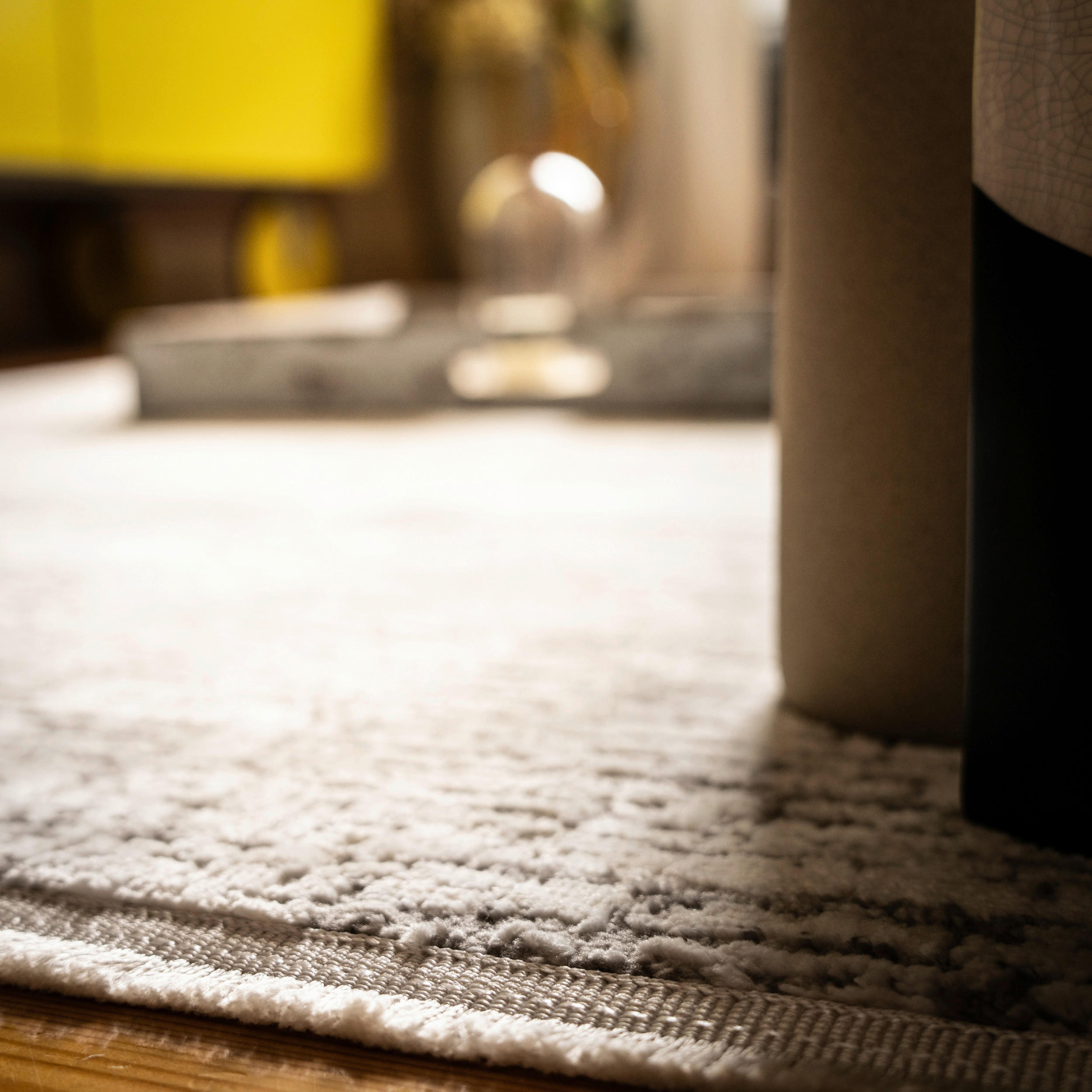 Obsession Teppich My Mosaic grau B/H/T/L/D: ca. 80x1,1x0x150x0 cm My Mosaic - grau (150,00/80,00/1,10cm) - Obsession