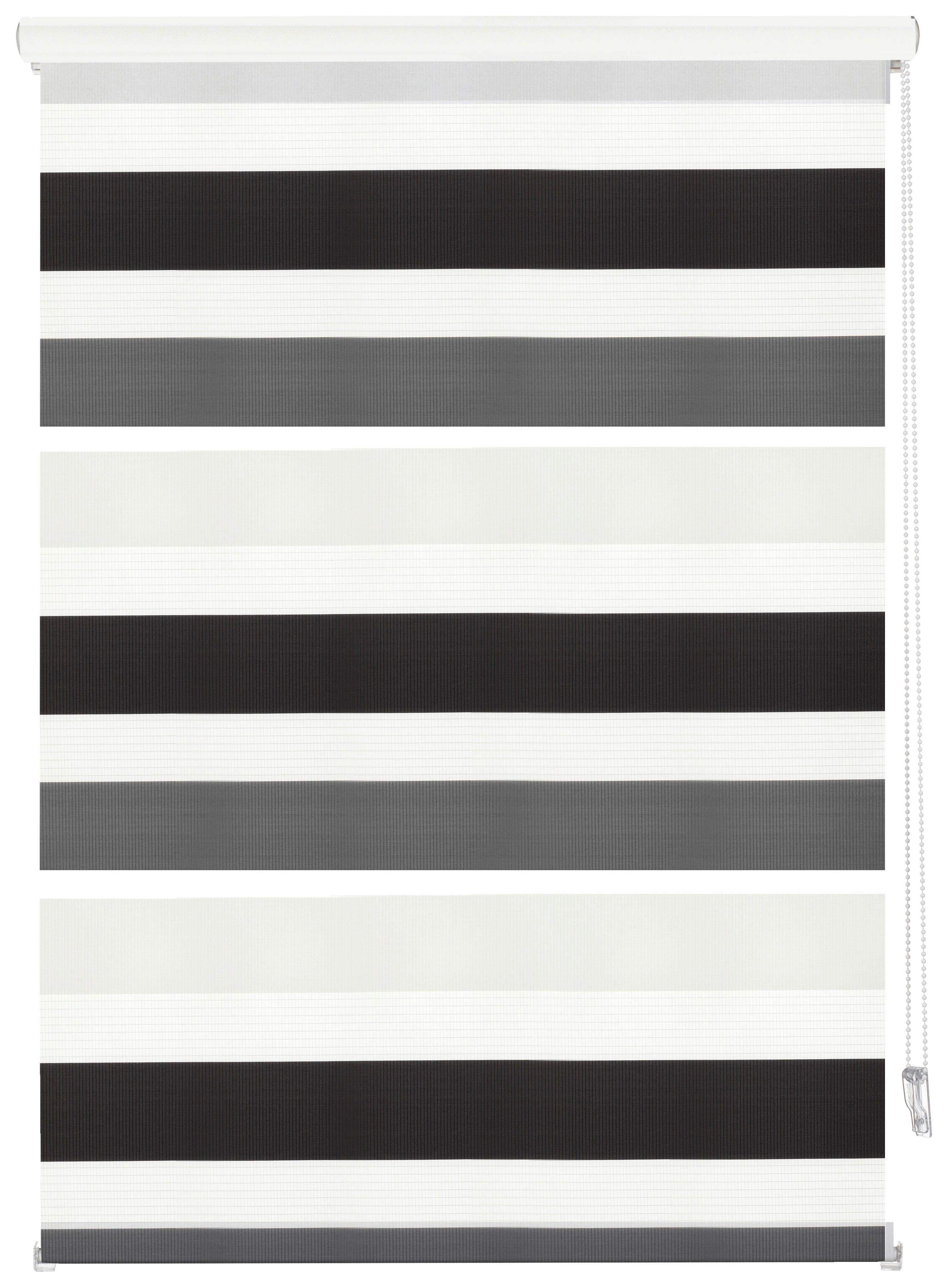 Thumbnail - Boviva Doppelrollo mit Blende weiß B/L: ca. 100x160 cm