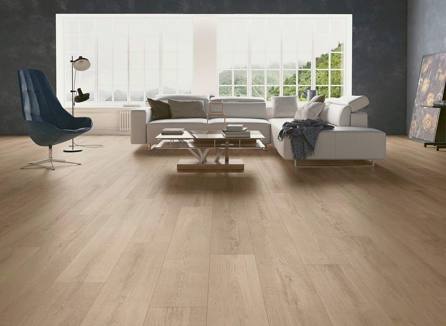 Click-Vinylboden NEO Pro ca. 2,538 m² im Paket  B/L: ca. 24,6x129 cm pro Paket NEO Pro ca. 2,538 m² im Paket - braun (24,60/129,00cm)