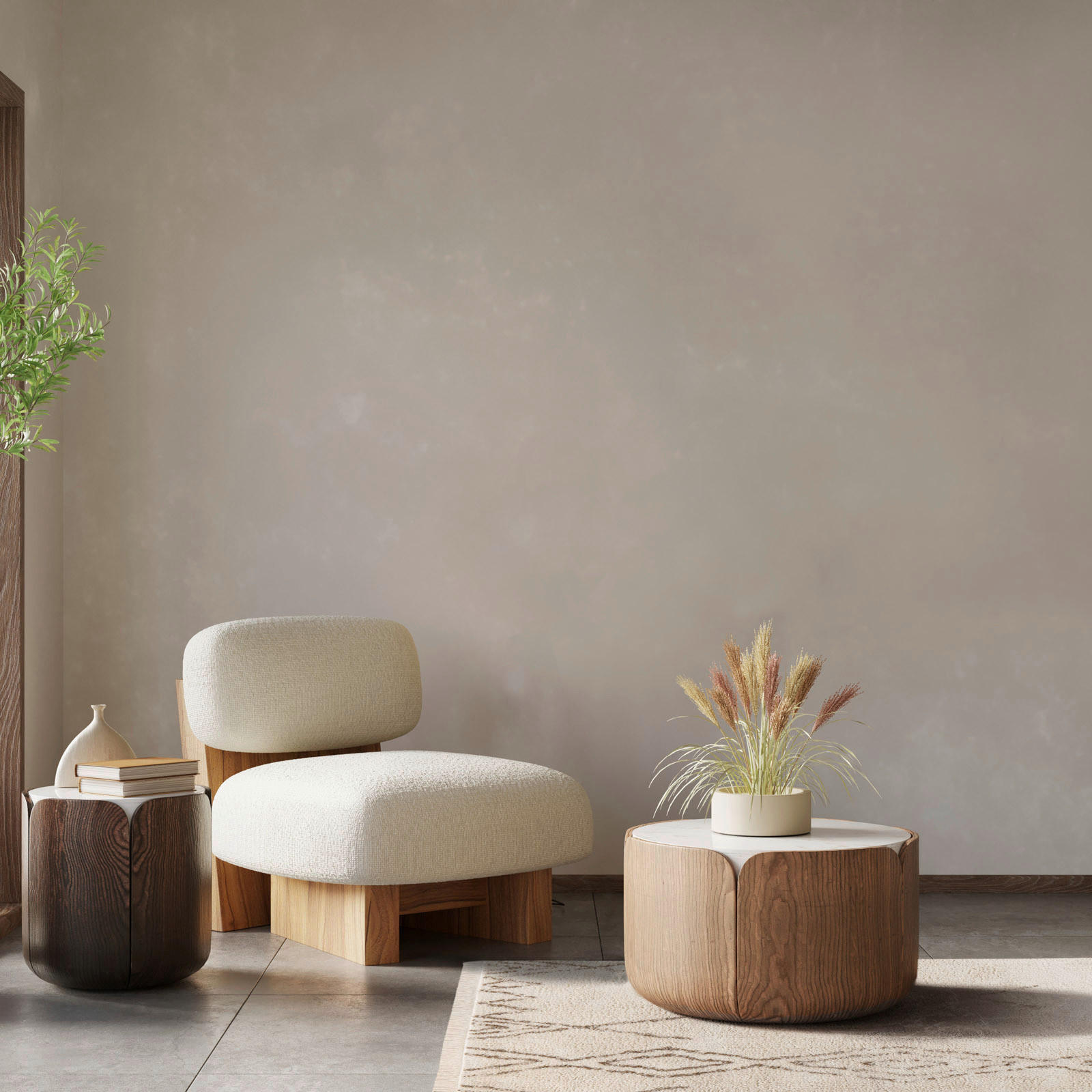 Kayoom Kurzflorteppich Alena braun B/H/L: ca. 120x2x170 cm Alena - braun/creme (170,00/120,00/2,00cm) - Kayoom