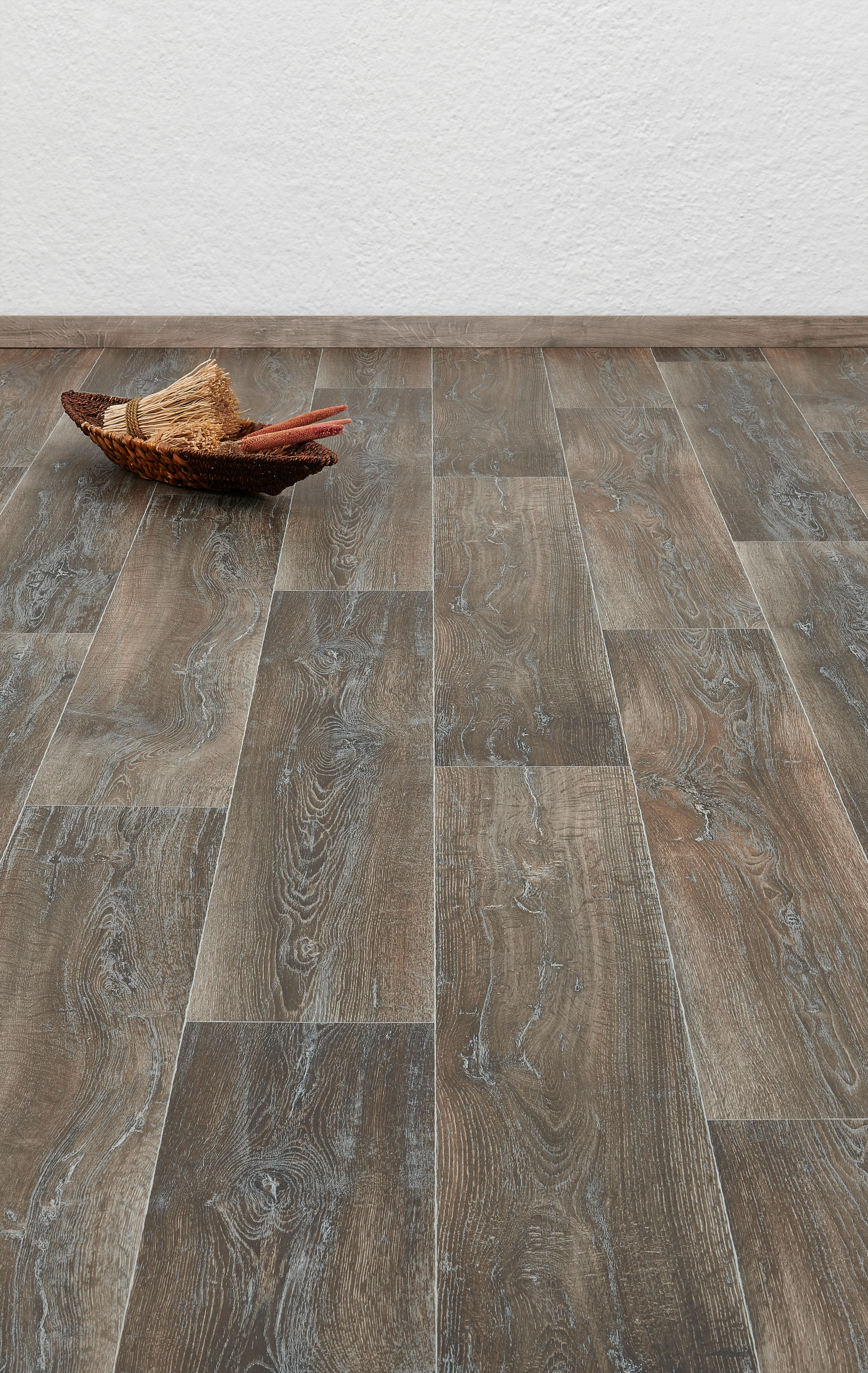 Vinylboden Quintex dunkelbraun Eiche B: ca. 500 cm pro m² Quintex - dunkelbraun (500,00cm)