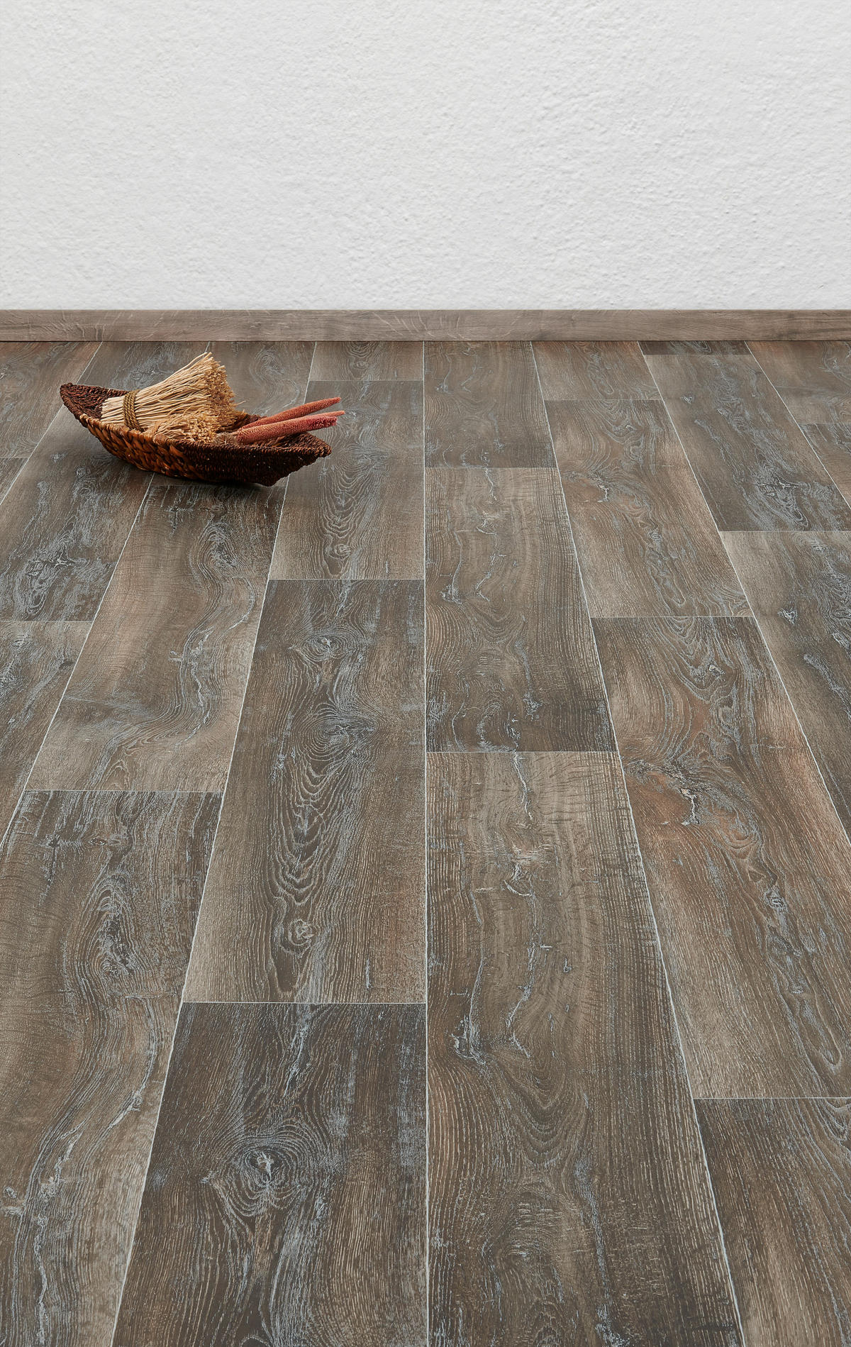 Vinylboden Quintex dunkelbraun Eiche B: ca. 500 cm pro m² Quintex - dunkelbraun (500,00cm)