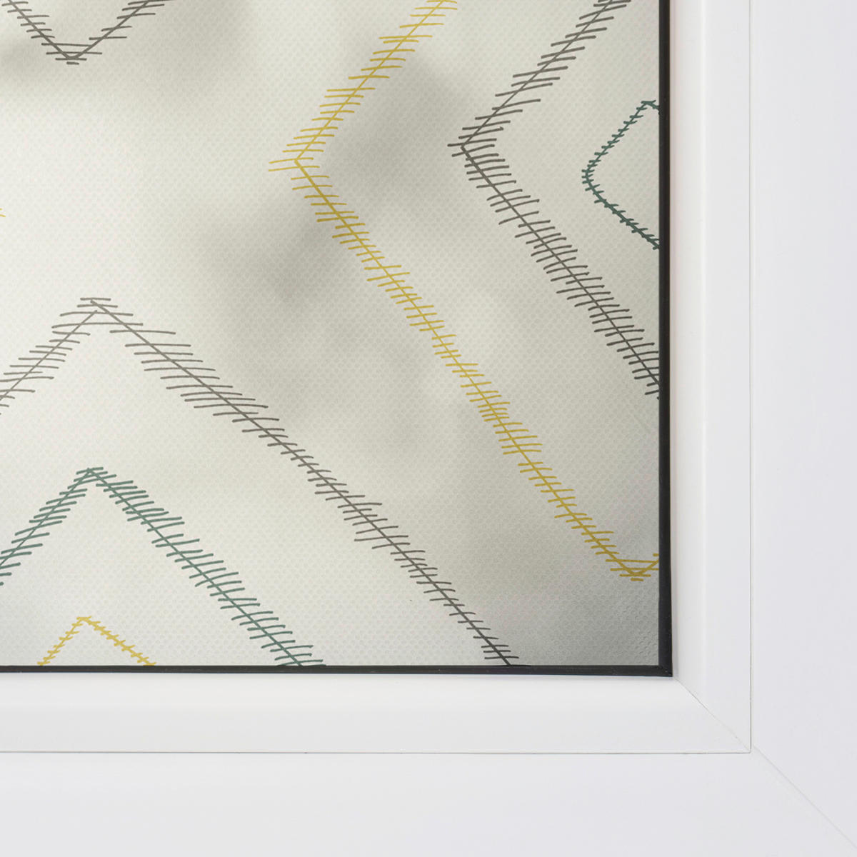 LICHTBLICK Fensterfolie Boho Drop Rectangle Grafik Boho Drop Rectangle beige B/L: ca. 100x180 cm Boho Drop Rectangle - beige (100,00/180,00cm) - LICHTBLICK