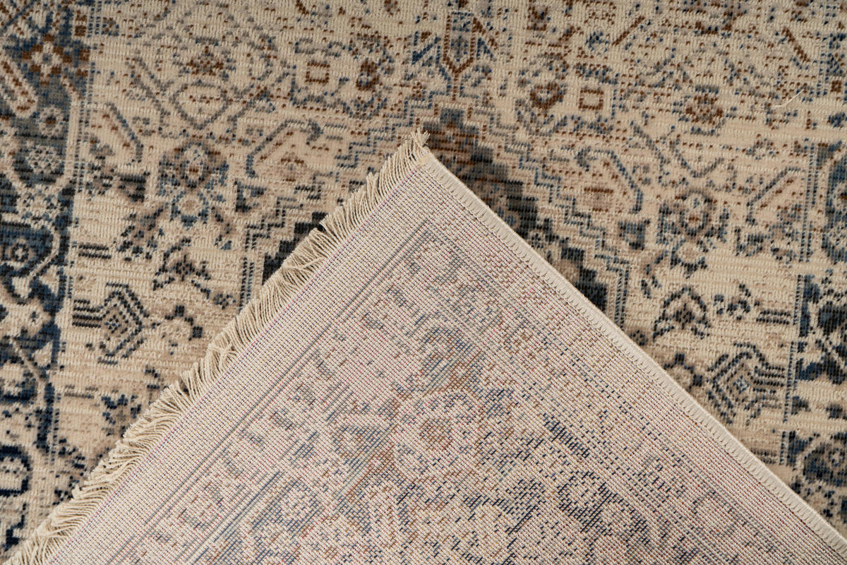 360Living Teppich Charu blau B/L: ca. 160x230 cm Charu - blau (160,00/230,00cm) - 360Living