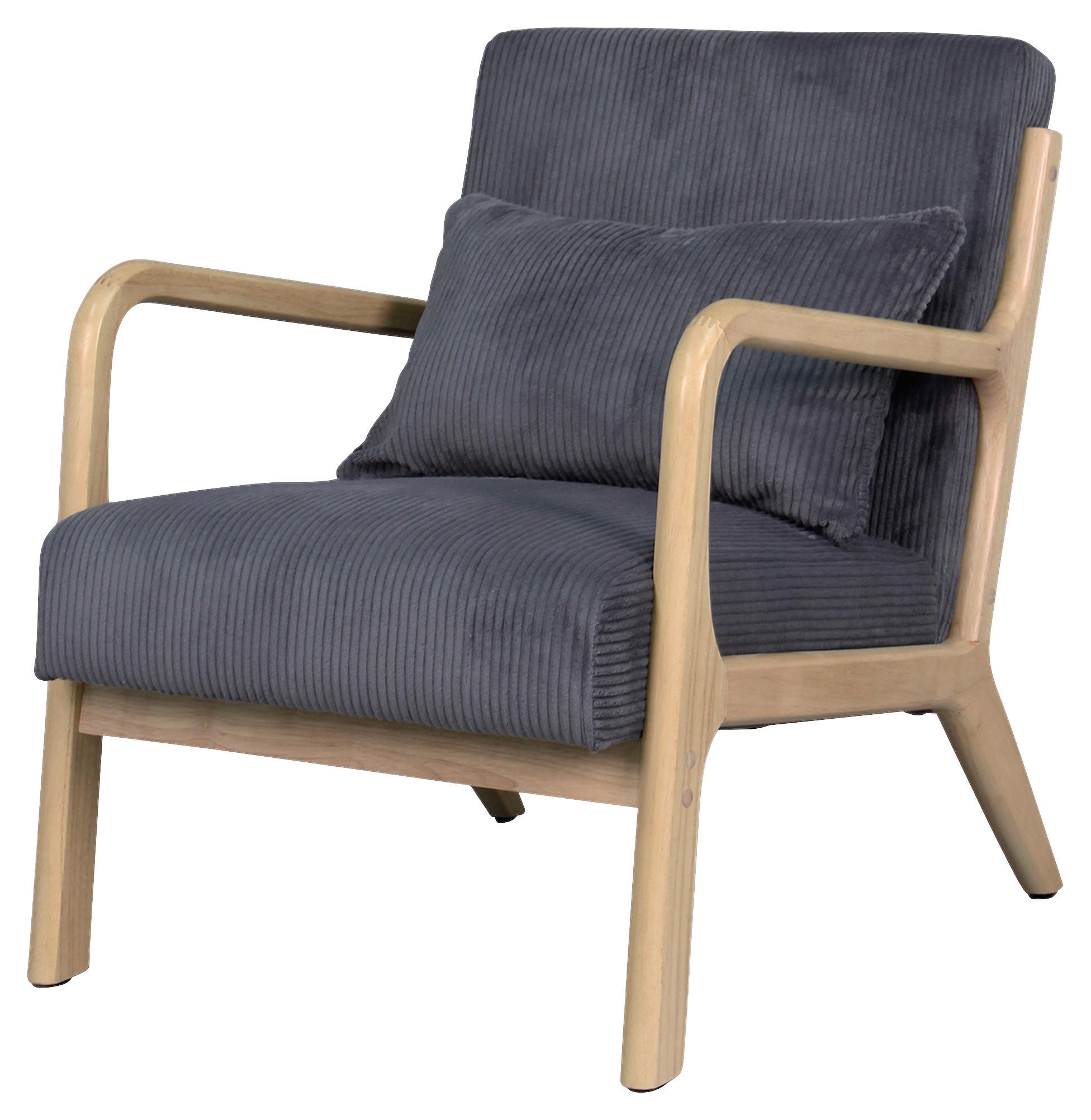 Sessel NOHR natur grau B/H/T: ca. 65,2x80,6x76 cm NOHR - natur/grau (65,20/80,60/76,00cm) - byLIVING