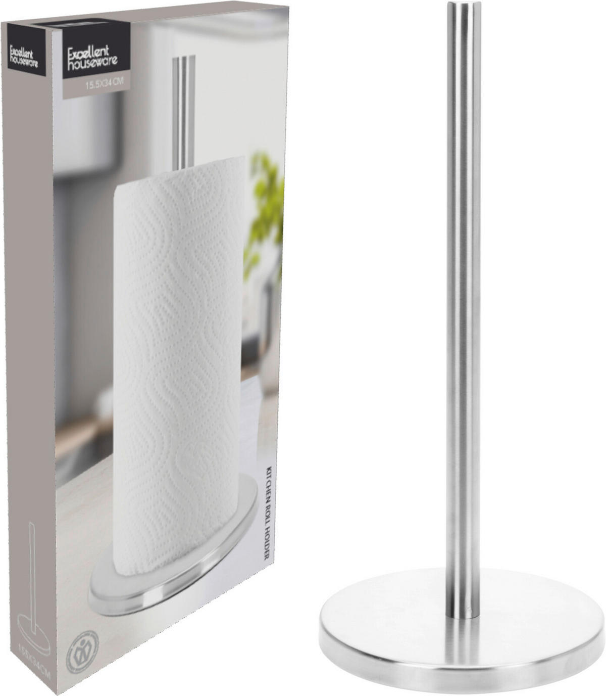 Papiertuchhalter silber Edelstahl Papiertuchhalter_RVS - silber