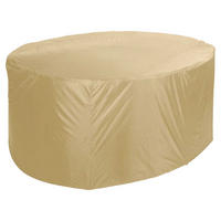 Grasekamp Schutzhülle beige Kunststoff B/H/L: ca. 210x95x210 cm Schutzhülle_Sitzgruppe_Ø210cm - beige (210,00/210,00/95,00cm) - Grasekamp