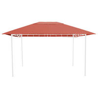 Grasekamp Ersatzdach für Pavillon Antik terra Polyester-Mischgewebe B/L: ca. 297x397 cm Antik - terra (297,00/397,00cm) - Grasekamp