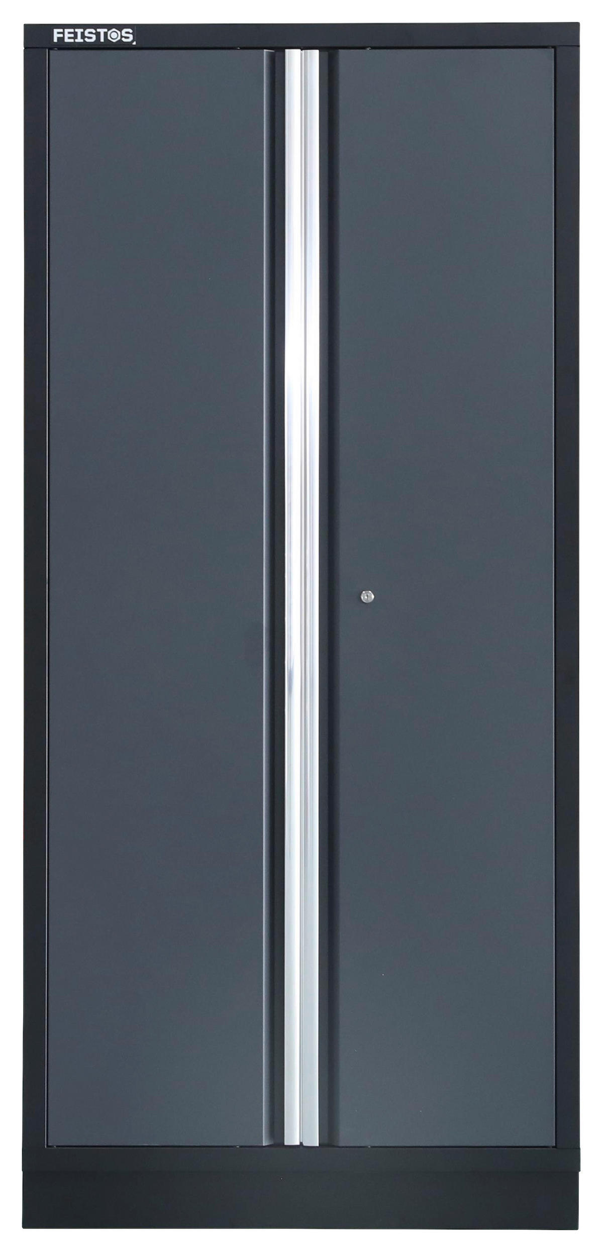 Werkstatteinrichtung Apollo anthrazit B/H/L: ca. 92x200x46 cm Apollo - schwarz/anthrazit (46,00/92,00/200,00cm) - Feistos