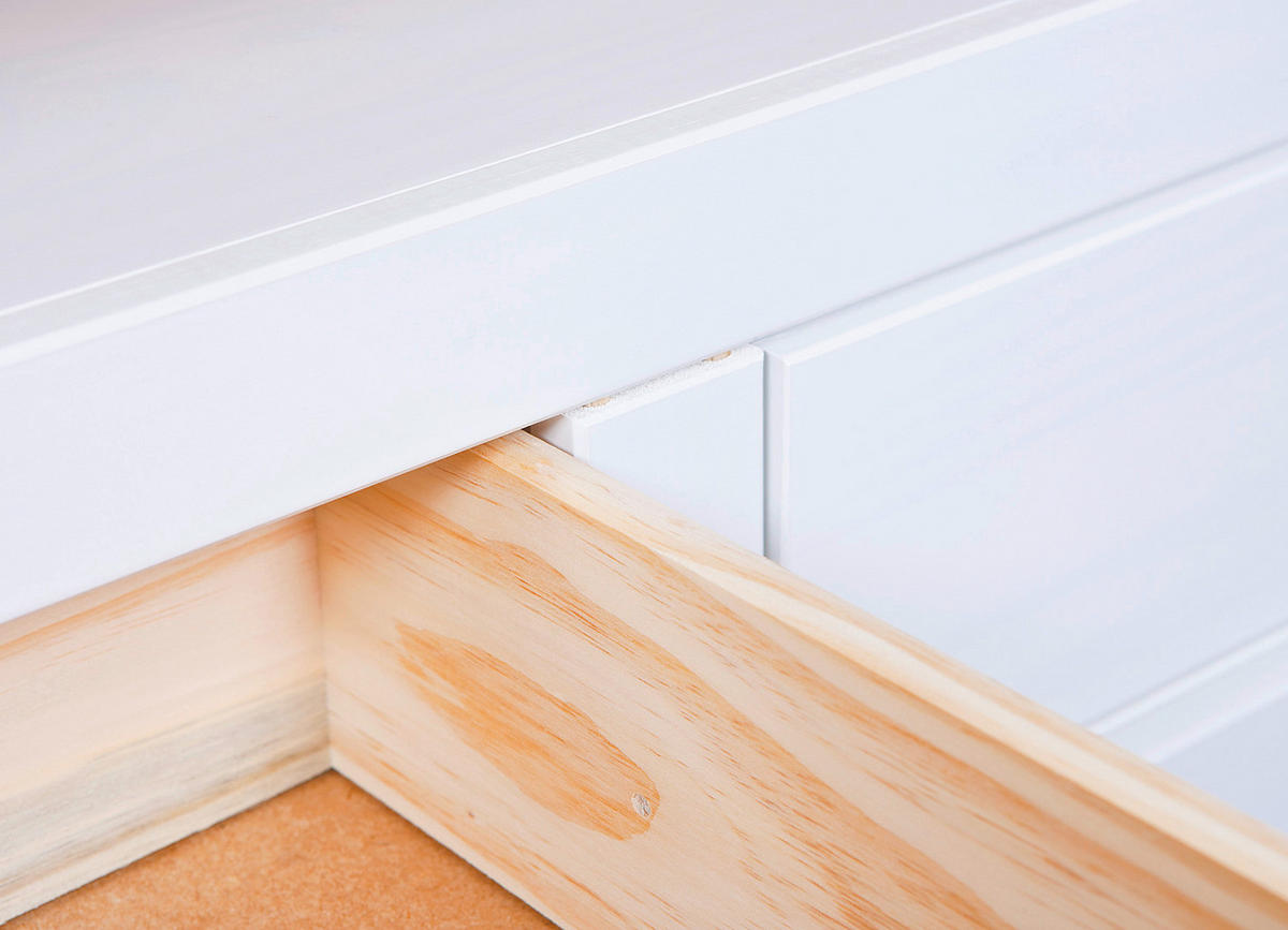 TV-Kommode Provence weiß lackiert B/H/T: ca. 118x45x39 cm Provence - weiß (118,00/45,00/39,00cm) - Inter Link