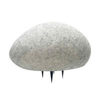 Außenleuchte stein B/H/L: ca. 24x39,5x24 cm GARDEN - stein (24,00/24,00/39,50cm) - Lamkur