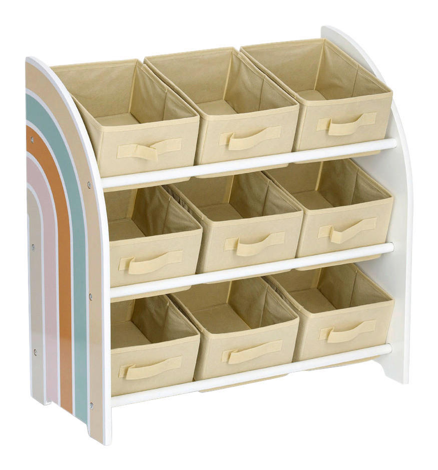 Zeller Regal Kinder-Regal_Rainbow - (65,00/30,00/64,00cm) - Zeller